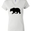 Women's Short Sleeve V-Neck T-Shirt Thumbnail