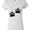 Women's Short Sleeve V-Neck T-Shirt Thumbnail