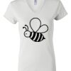 Women's Short Sleeve V-Neck T-Shirt Thumbnail