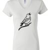Women's Short Sleeve V-Neck T-Shirt Thumbnail