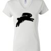 Women's Short Sleeve V-Neck T-Shirt Thumbnail