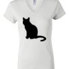 Women's Short Sleeve V-Neck T-Shirt Thumbnail