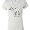 Women's Short Sleeve V-Neck T-Shirt Thumbnail