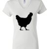 Women's Short Sleeve V-Neck T-Shirt Thumbnail