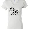 Women's Short Sleeve V-Neck T-Shirt Thumbnail