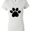 Women's Short Sleeve V-Neck T-Shirt Thumbnail