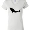 Women's Short Sleeve V-Neck T-Shirt Thumbnail