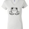 Women's Short Sleeve V-Neck T-Shirt Thumbnail