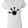 Women's Short Sleeve V-Neck T-Shirt Thumbnail