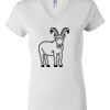 Women's Short Sleeve V-Neck T-Shirt Thumbnail