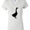 Women's Short Sleeve V-Neck T-Shirt Thumbnail