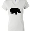 Women's Short Sleeve V-Neck T-Shirt Thumbnail