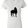Women's Short Sleeve V-Neck T-Shirt Thumbnail