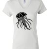 Women's Short Sleeve V-Neck T-Shirt Thumbnail