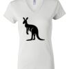 Women's Short Sleeve V-Neck T-Shirt Thumbnail