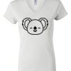 Women's Short Sleeve V-Neck T-Shirt Thumbnail