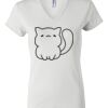 Women's Short Sleeve V-Neck T-Shirt Thumbnail