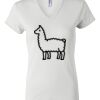 Women's Short Sleeve V-Neck T-Shirt Thumbnail