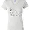 Women's Short Sleeve V-Neck T-Shirt Thumbnail