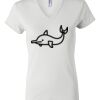 Women's Short Sleeve V-Neck T-Shirt Thumbnail