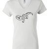 Women's Short Sleeve V-Neck T-Shirt Thumbnail