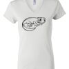 Women's Short Sleeve V-Neck T-Shirt Thumbnail