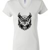 Women's Short Sleeve V-Neck T-Shirt Thumbnail