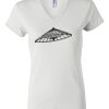 Women's Short Sleeve V-Neck T-Shirt Thumbnail