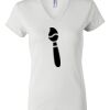 Women's Short Sleeve V-Neck T-Shirt Thumbnail