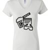 Women's Short Sleeve V-Neck T-Shirt Thumbnail