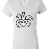 Women's Short Sleeve V-Neck T-Shirt Thumbnail