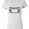 Women's Short Sleeve V-Neck T-Shirt Thumbnail