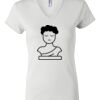 Women's Short Sleeve V-Neck T-Shirt Thumbnail