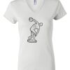 Women's Short Sleeve V-Neck T-Shirt Thumbnail