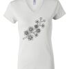 Women's Short Sleeve V-Neck T-Shirt Thumbnail