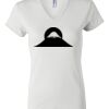 Women's Short Sleeve V-Neck T-Shirt Thumbnail