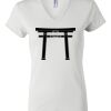 Women's Short Sleeve V-Neck T-Shirt Thumbnail