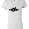 Women's Short Sleeve V-Neck T-Shirt Thumbnail
