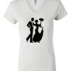 Women's Short Sleeve V-Neck T-Shirt Thumbnail