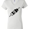 Women's Short Sleeve V-Neck T-Shirt Thumbnail