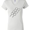 Women's Short Sleeve V-Neck T-Shirt Thumbnail