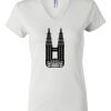 Women's Short Sleeve V-Neck T-Shirt Thumbnail