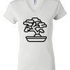 Women's Short Sleeve V-Neck T-Shirt Thumbnail