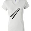 Women's Short Sleeve V-Neck T-Shirt Thumbnail