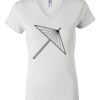 Women's Short Sleeve V-Neck T-Shirt Thumbnail