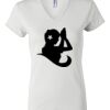Women's Short Sleeve V-Neck T-Shirt Thumbnail