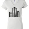 Women's Short Sleeve V-Neck T-Shirt Thumbnail
