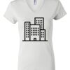 Women's Short Sleeve V-Neck T-Shirt Thumbnail