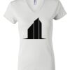 Women's Short Sleeve V-Neck T-Shirt Thumbnail