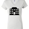 Women's Short Sleeve V-Neck T-Shirt Thumbnail